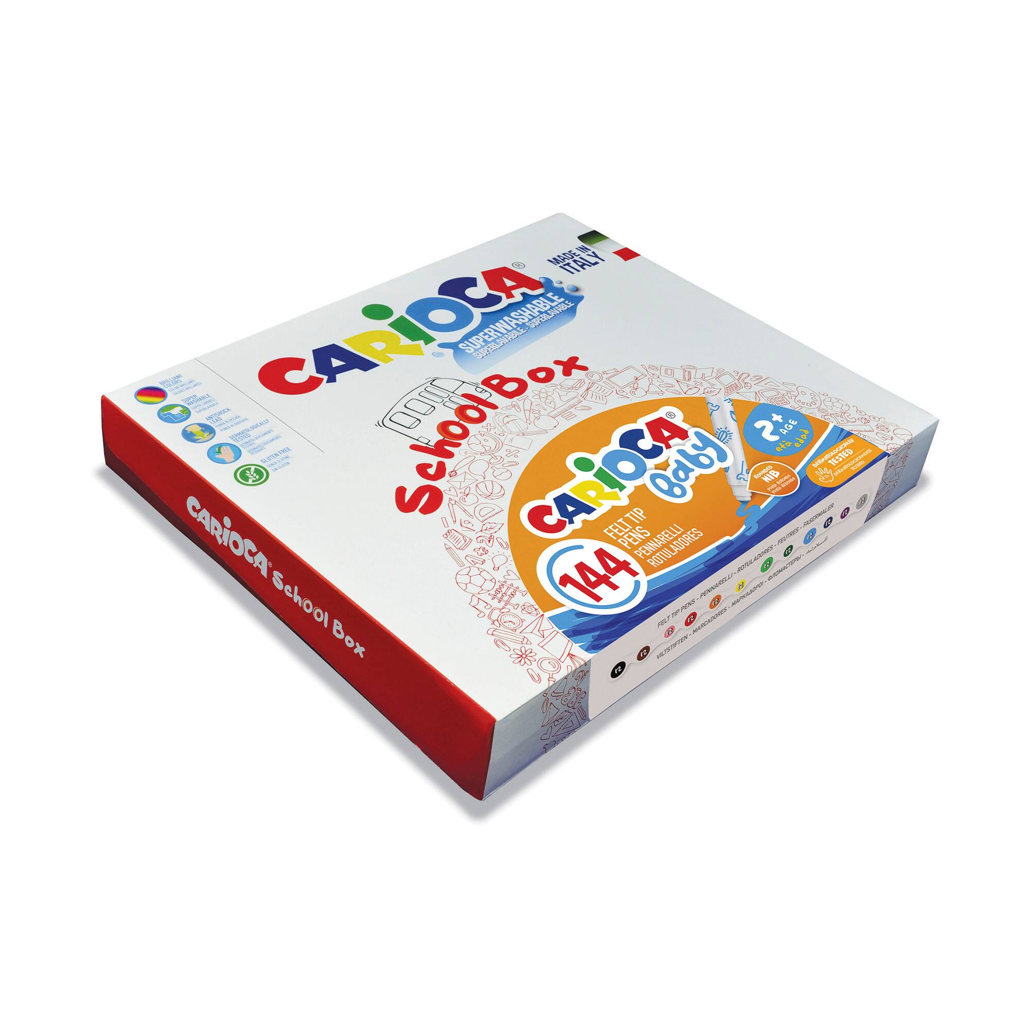CARIOCA BABY Valorous Washable School Marker Set